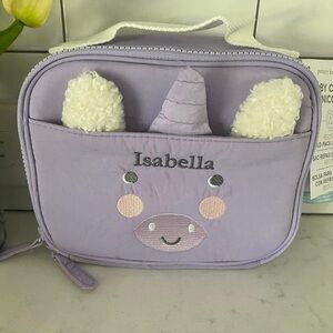 Unicorn Lunch Bag - Purple and White
